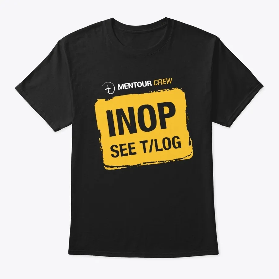 Mentour Crew - Inop See Tlog Dark Tee