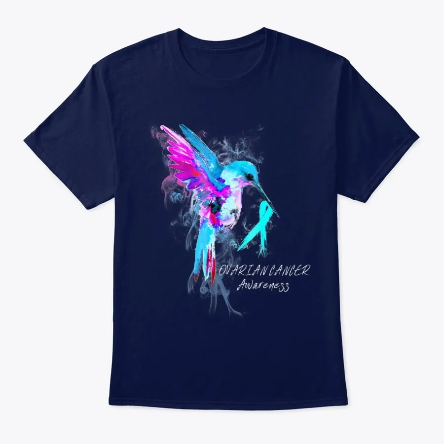 Ovarian Cancer Awareness Humming Bird
