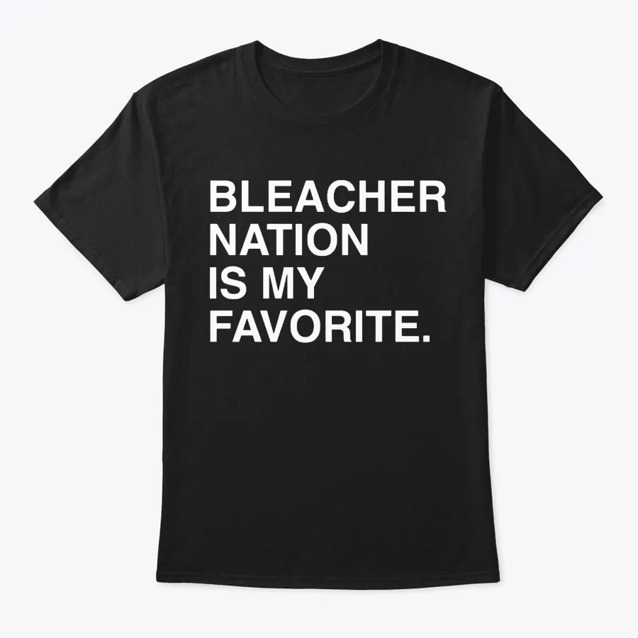 Bleacher Nation Is My Favorite Christmas - Names t-shirt