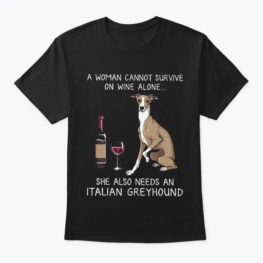Wine And Italian Greyhound