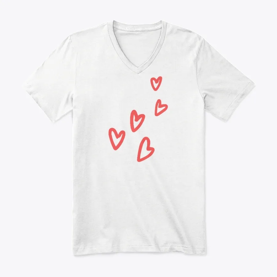 Five Little Red Hearts
