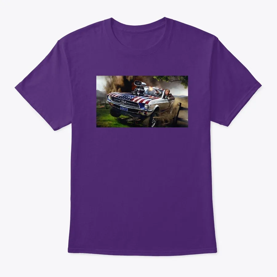 Donald Trump Hot Rod Mustang