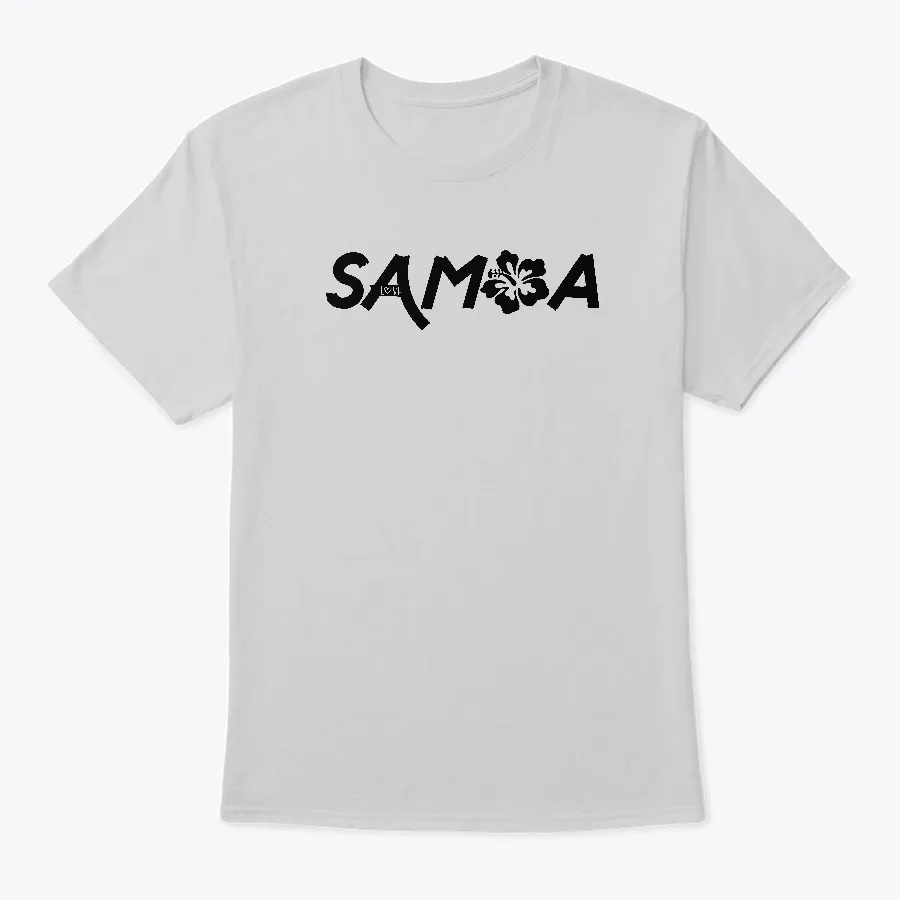 Samoa Love Black Letters