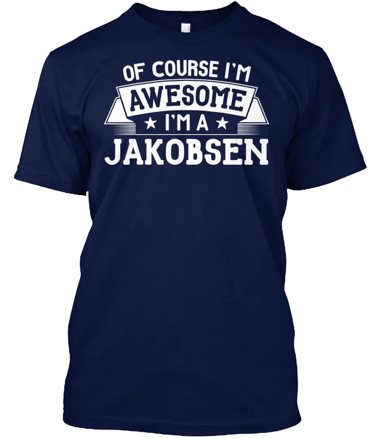 Jakobsen First Or Last Name Shirt