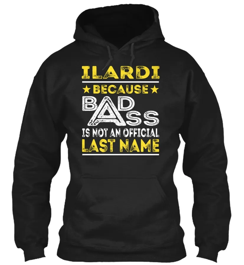 Ilardi - Badass Name Shirts