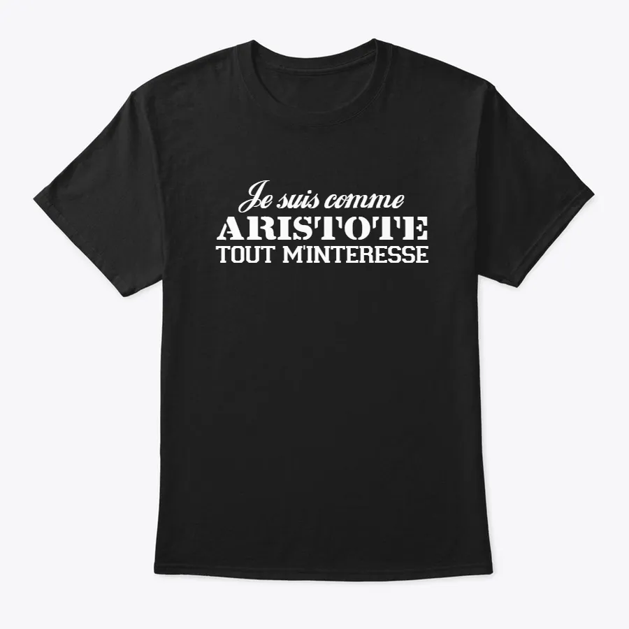 Je Suis Comme Aristote Couleur