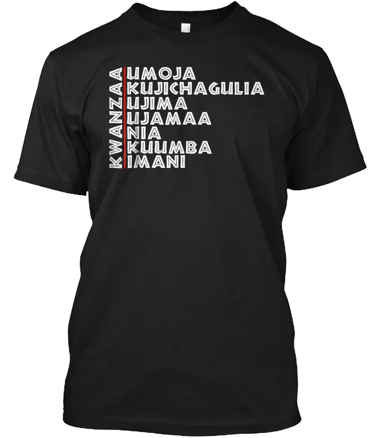 Kwanzaa African American Holiday Gift T-