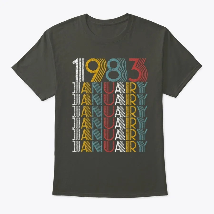 January 1983 Birthday Vintage Style