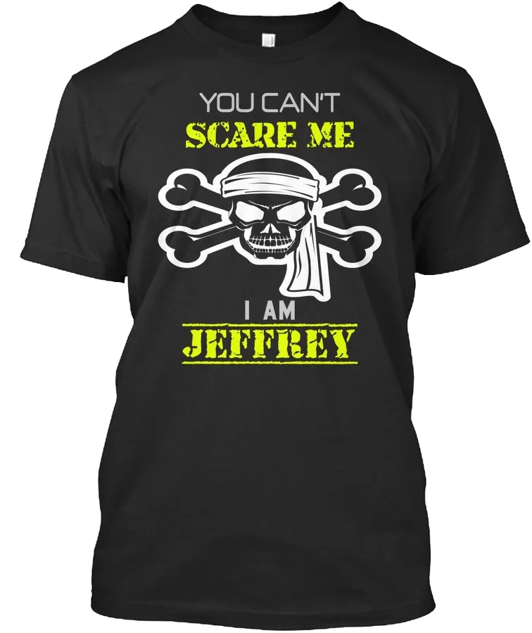 "Jeffrey Scare Shirt - Names t-shirt"