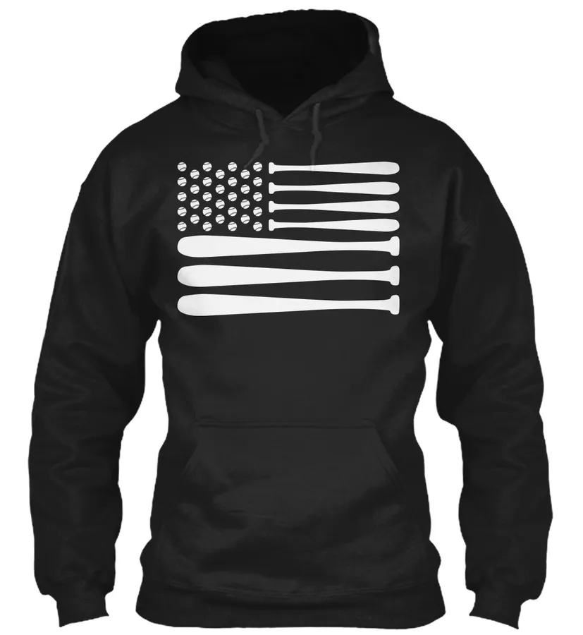 Baseball Softball Usa American Flag