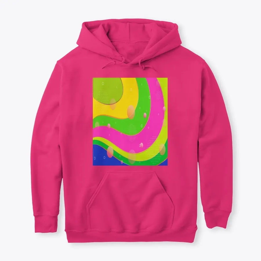 Graphic Design Pink Green Leggings