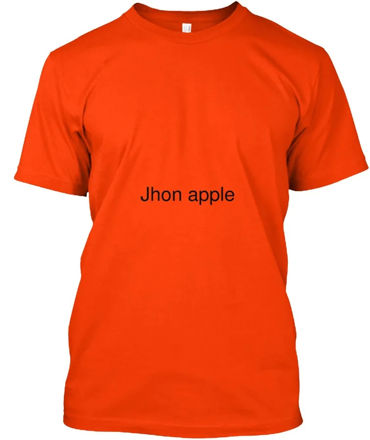 "Merch Jhon Apple - Names t-shirt"