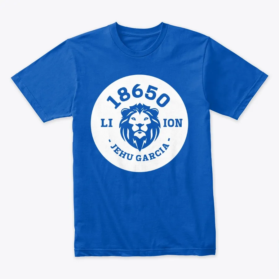 Jehugarcia 18650 Li-ion Tshirt Dark