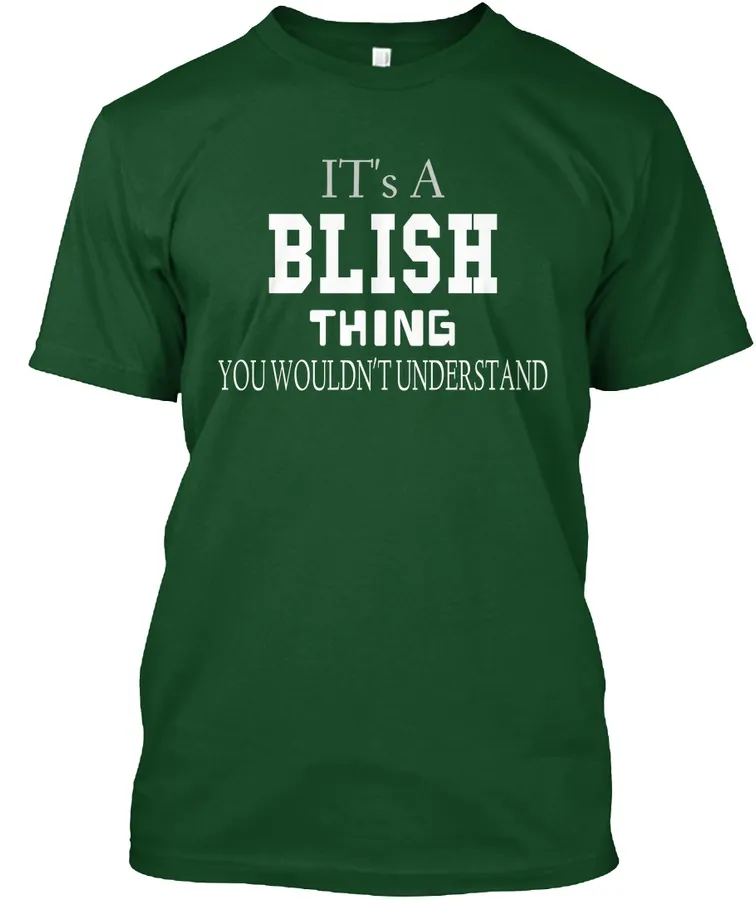 Blish Thing Shirt - Names t-shirt