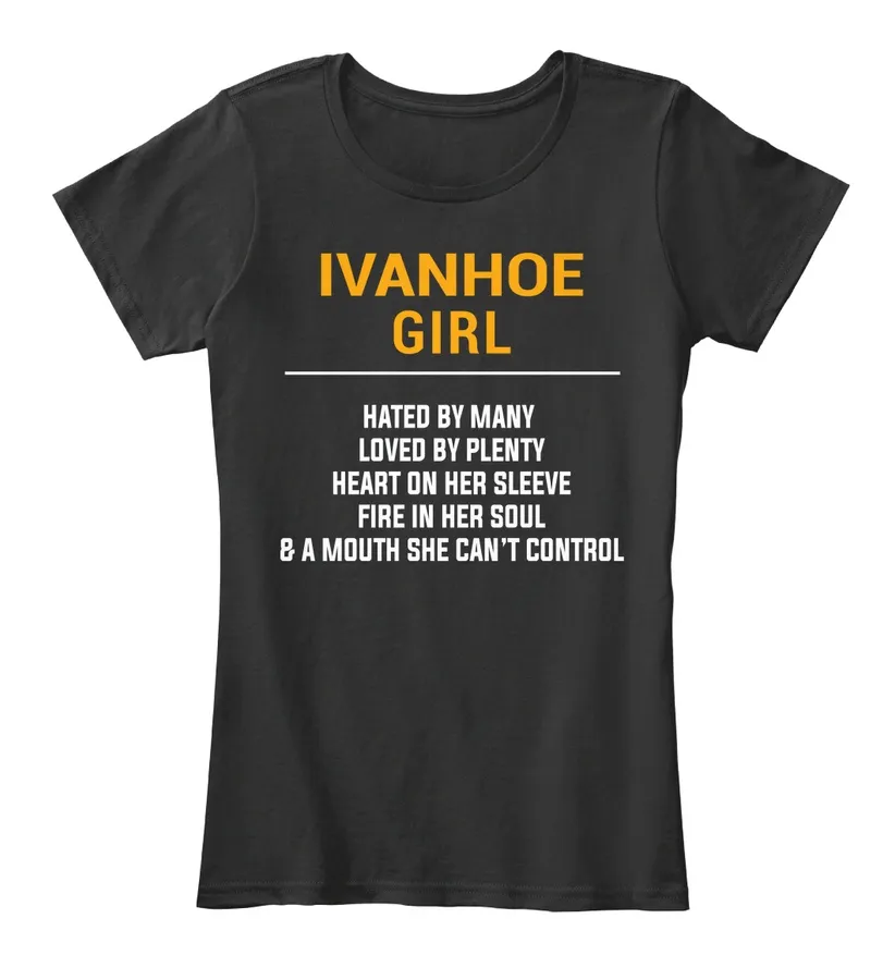 Ivanhoe Ca Girl - Heart On Sleeve Customizable City
