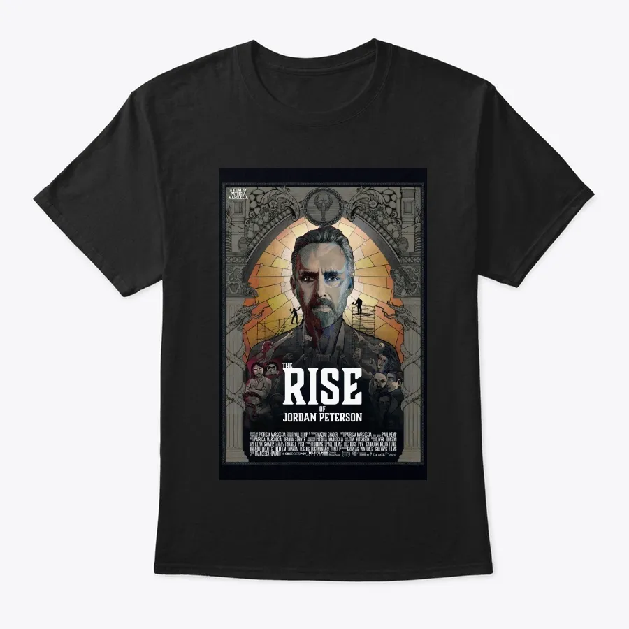 "The Rise Of Jordan Peterson Film Poster - Names t-shirt"