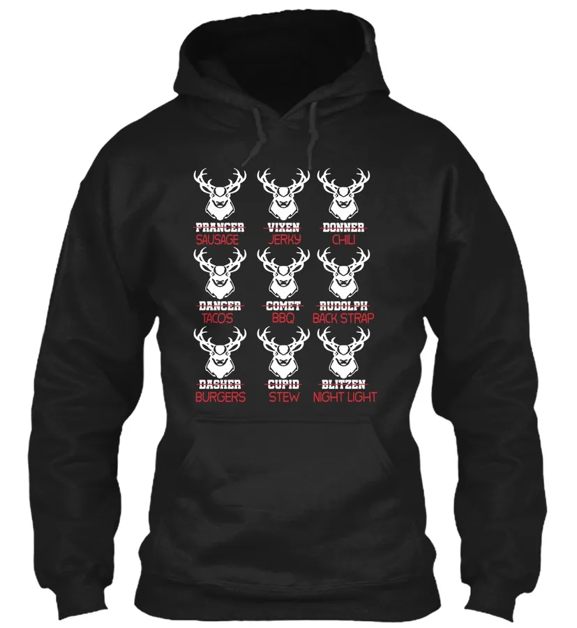 Dasher Dancer Sausage Juerky Deer Xmas