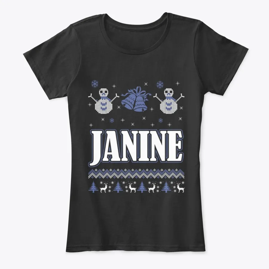 Janine Ugly Christmas Sweater T-shirt