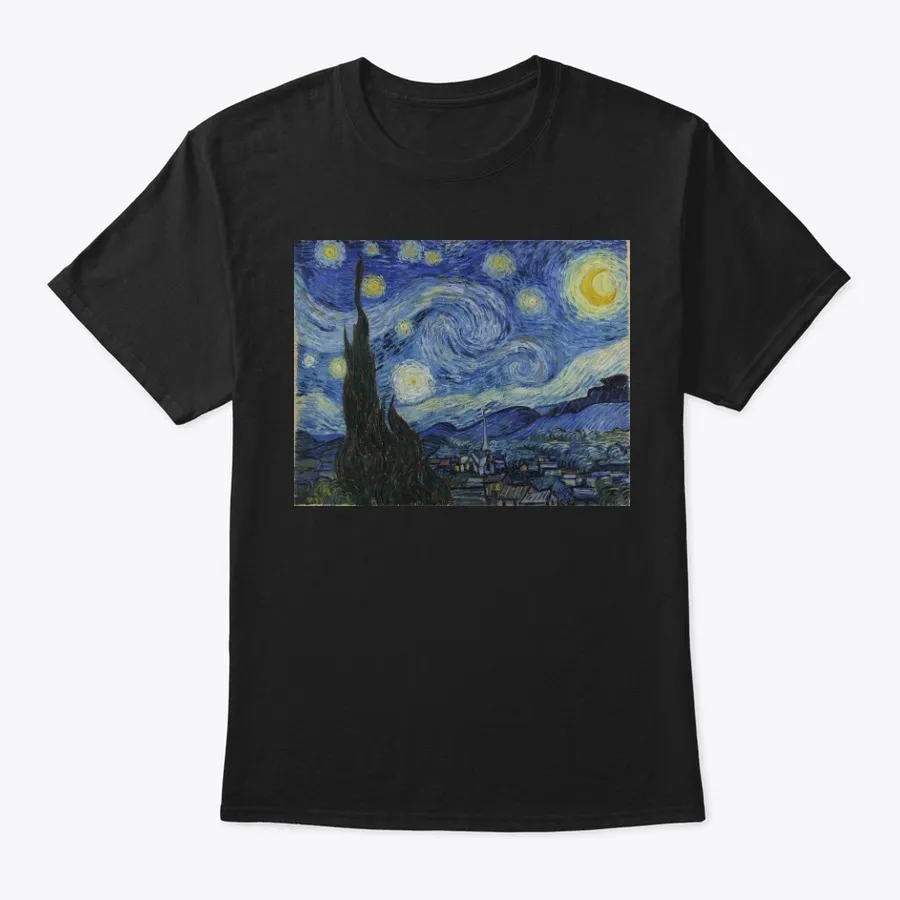 The Starry Night - Names t-shirt