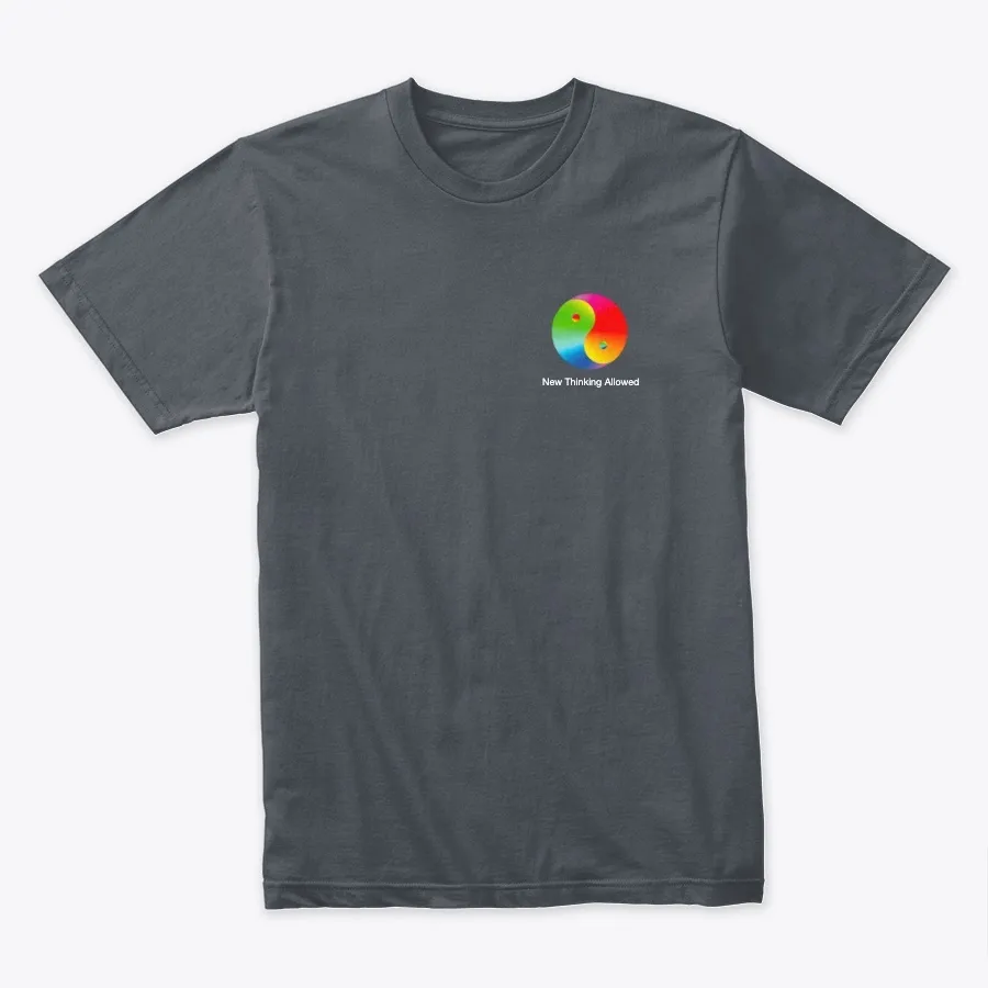 Rainbow Yinyang Image Over Your Heart