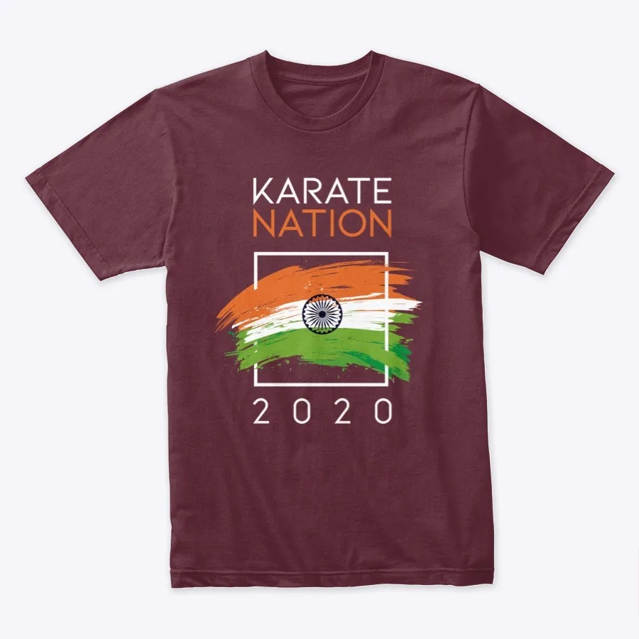 Karate Nation India Sq Design Clothing