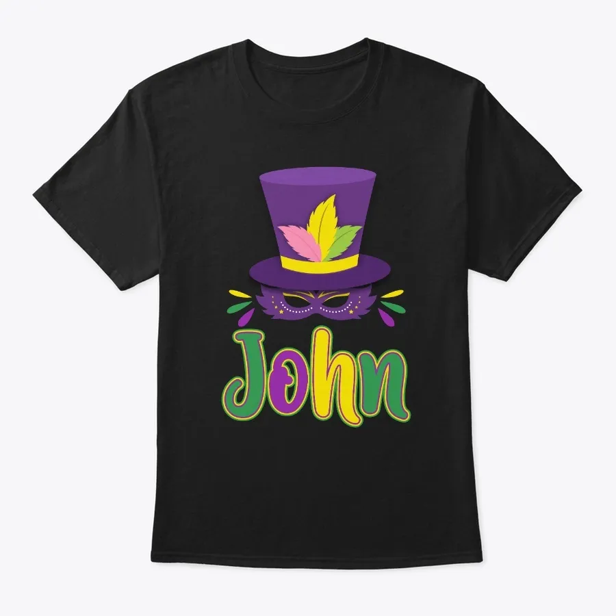 Personal Name Jhon Mardi Gras Gift