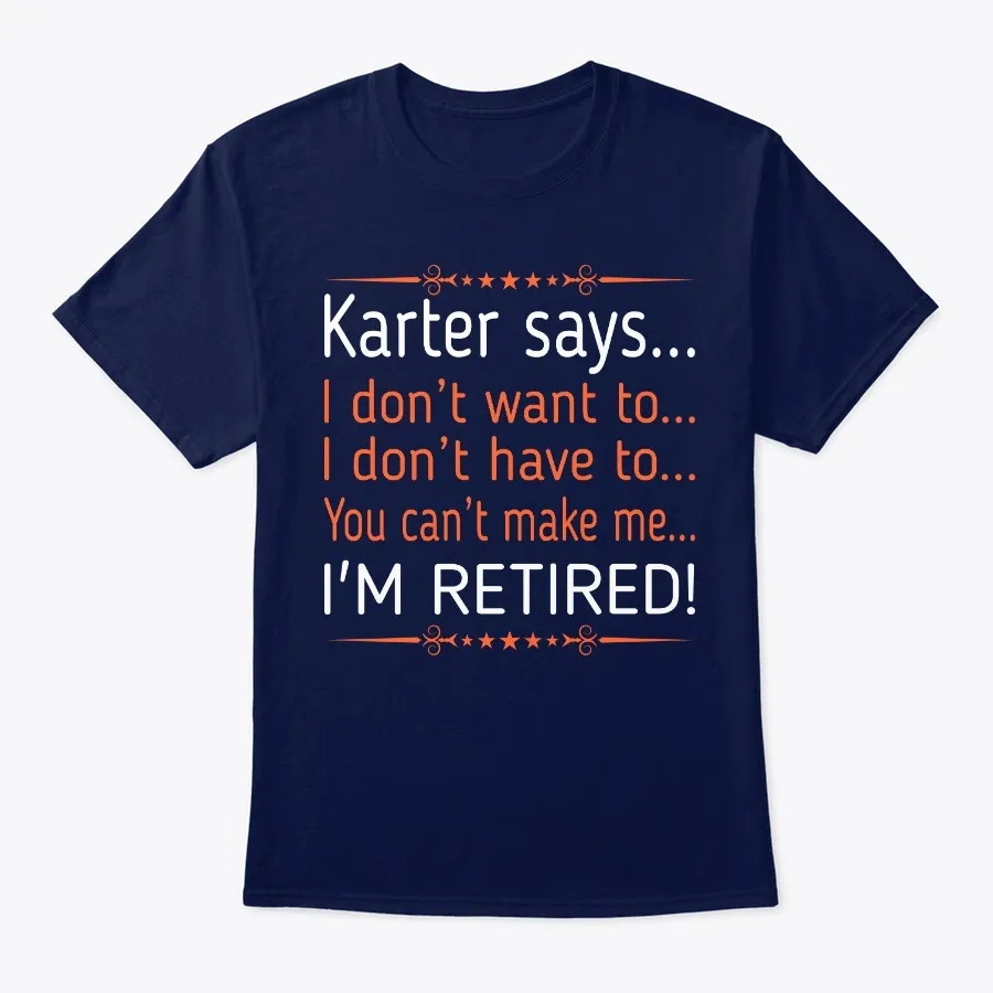Karter Dont Want To Retired