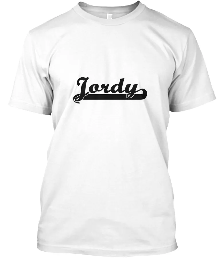 Jordy Classic Retro Name Design