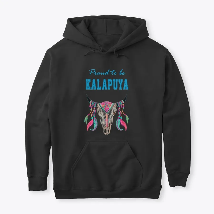Proud To Be Kalapuya Buffalo Skull