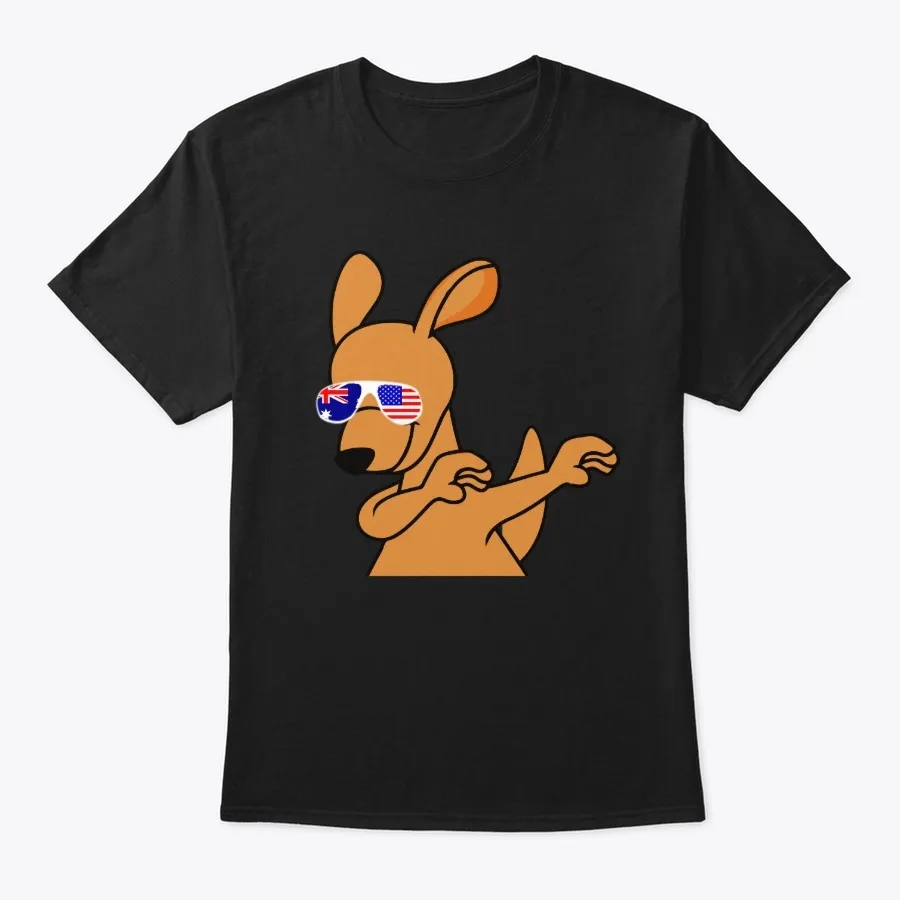 Dabbing Kangaroo With Sunglasses