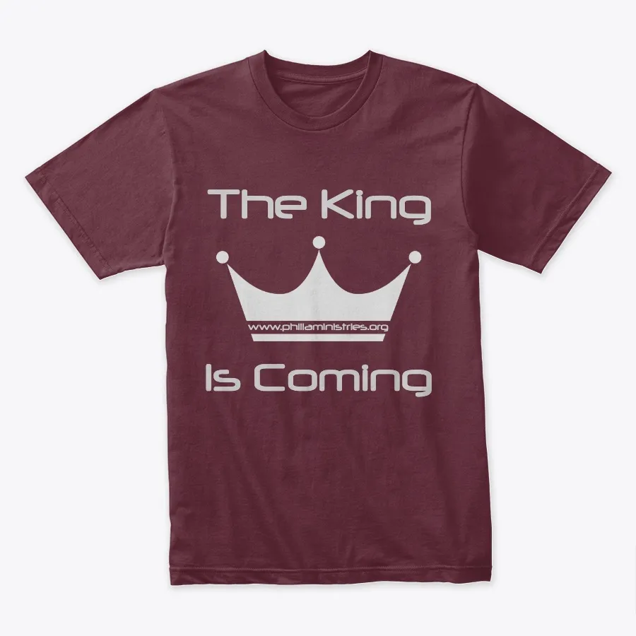 The King Is Coming Mens Tee