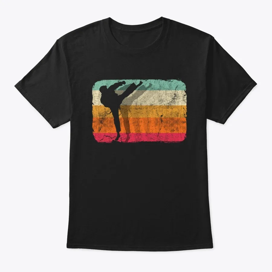 Karate Gifts Taekwondo Coach Retro