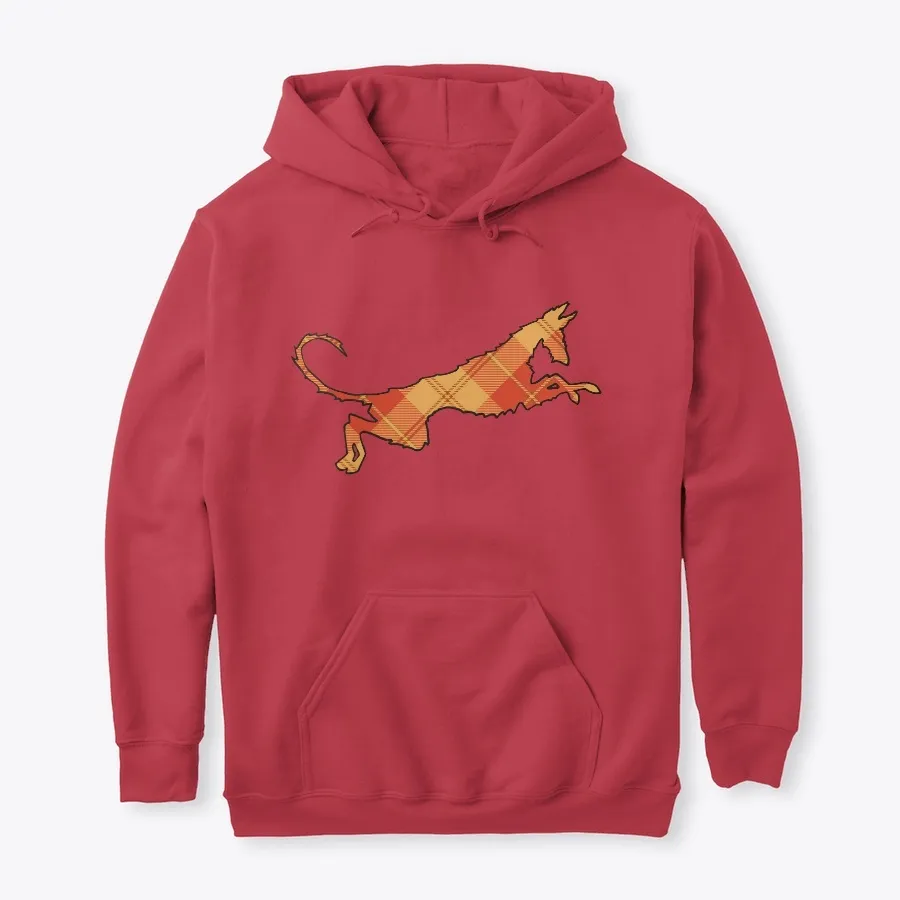 Wire Ibizan Hound Holiday Plaid Spain