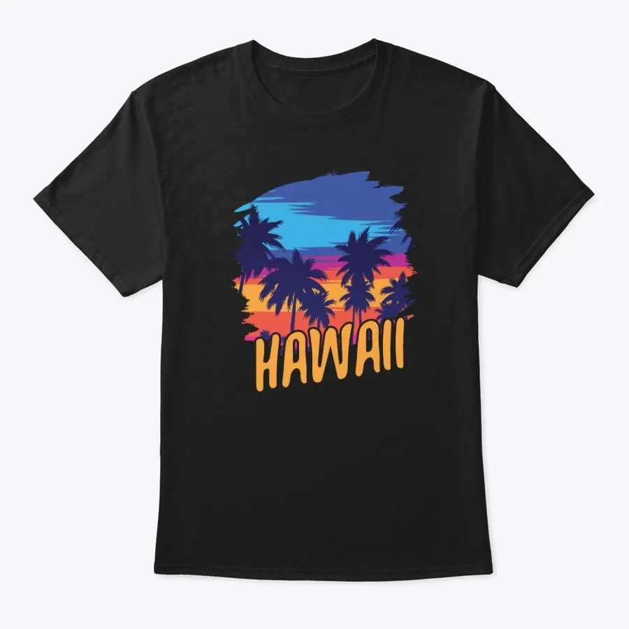 Old School 70s Hawaiian The Aloha State