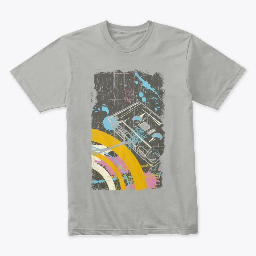 "Music Cassettes Are Not Dead - Names t-shirt"