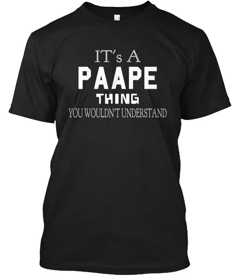 "Paape Calm Shirt - Names t-shirt"