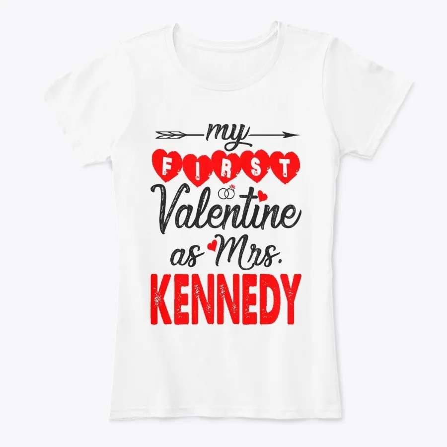 My First Valentine As Mrs Kennedy