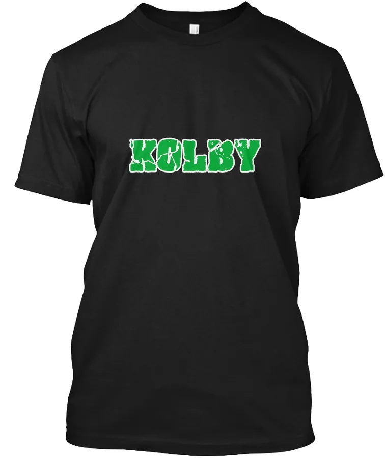 Kolby Name Weathered Green Design