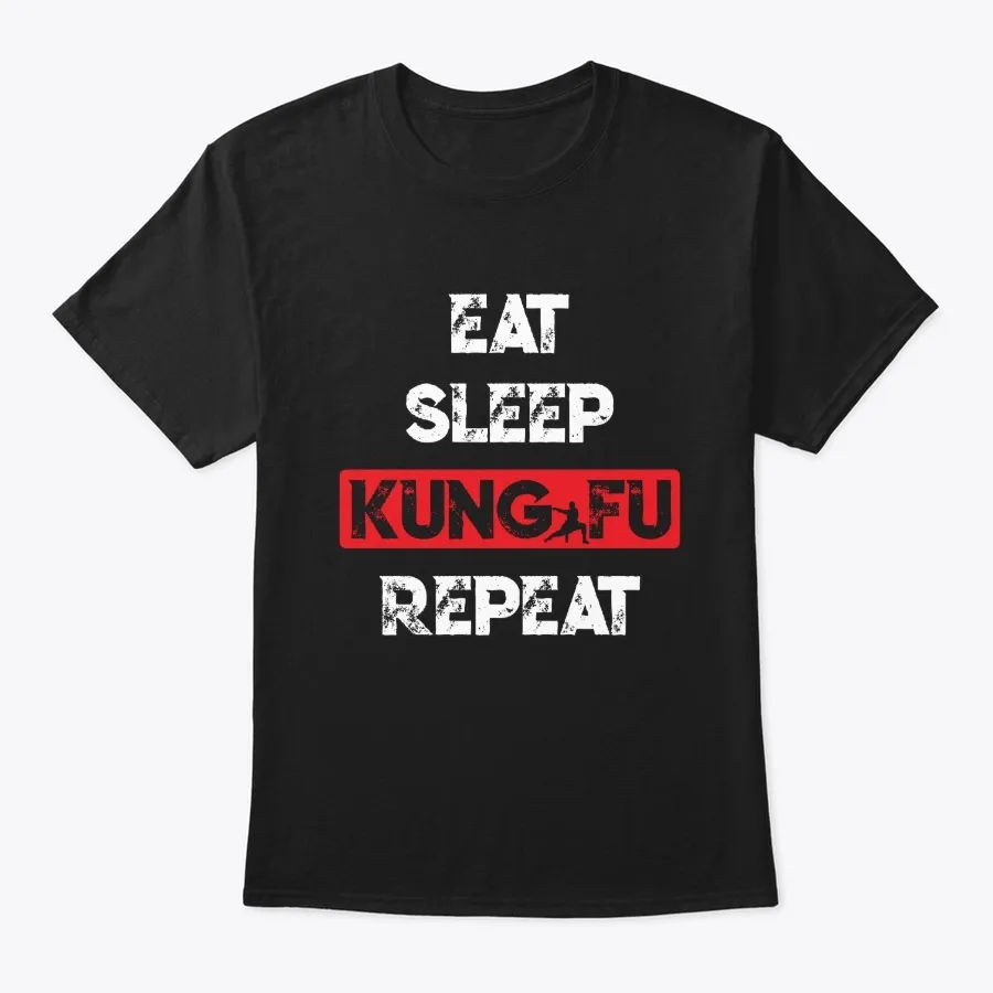 Eat Sleep Kung Fu Repeat Gift