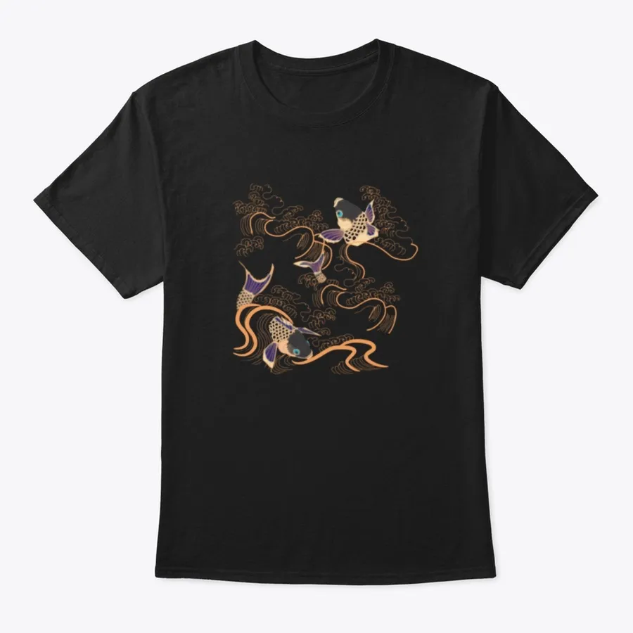 Koi Fish Japan Tattoo T-shirt