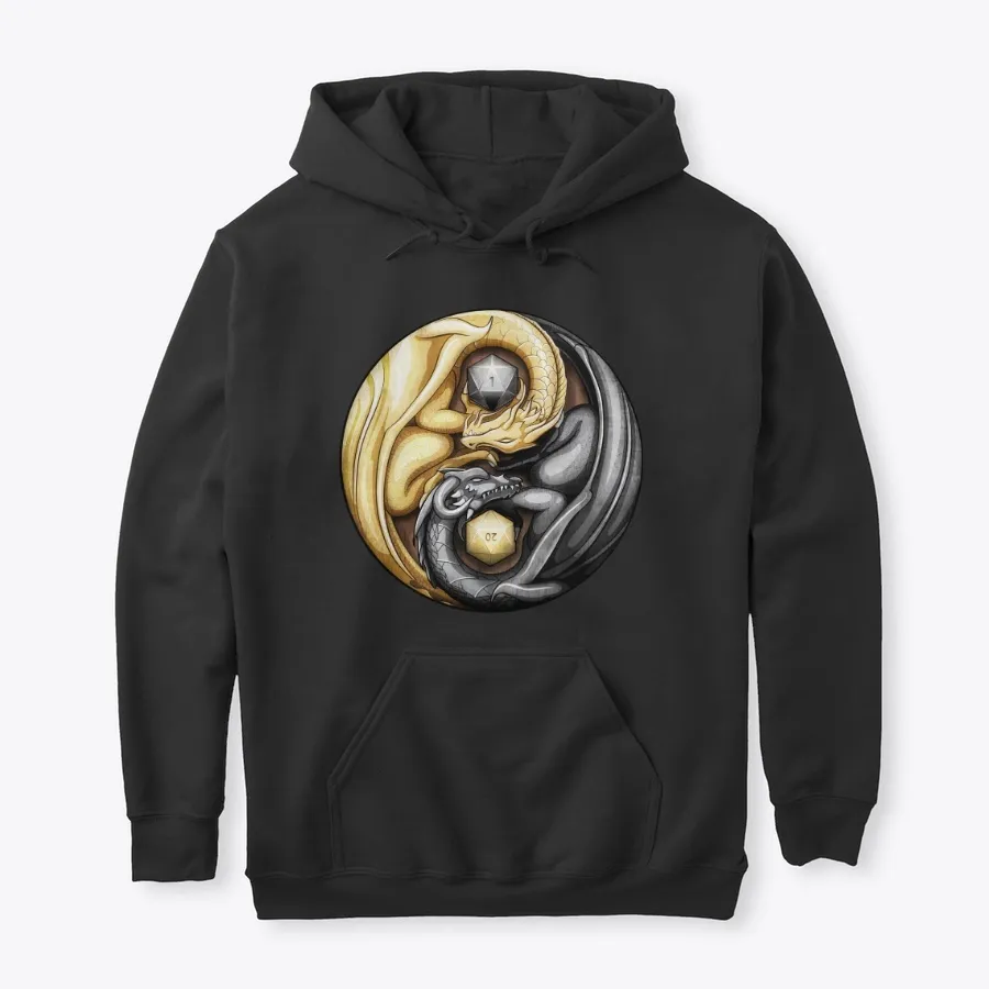 Dungeon And Dragons Board Game Yingyang - Names t-shirt