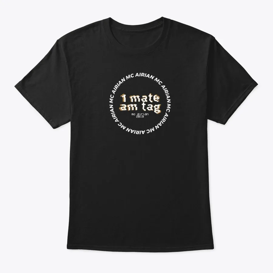 1 Mate Am Tag Schwarz
