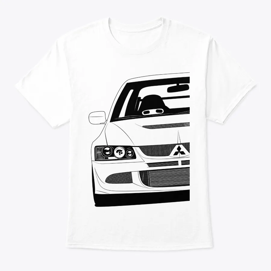 Lancer Evo 8 Front Best Shirt Design
