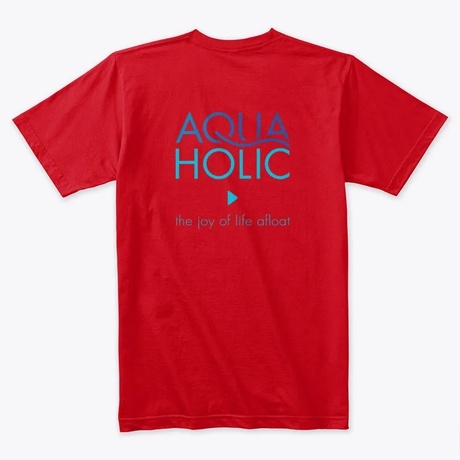 Aquaholic Boat Clothing - Names t-shirt