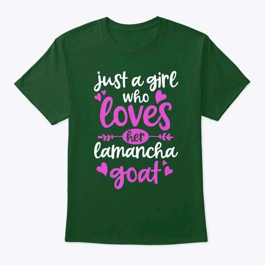 Just A Girl Who Loves Her Lamancha Goat