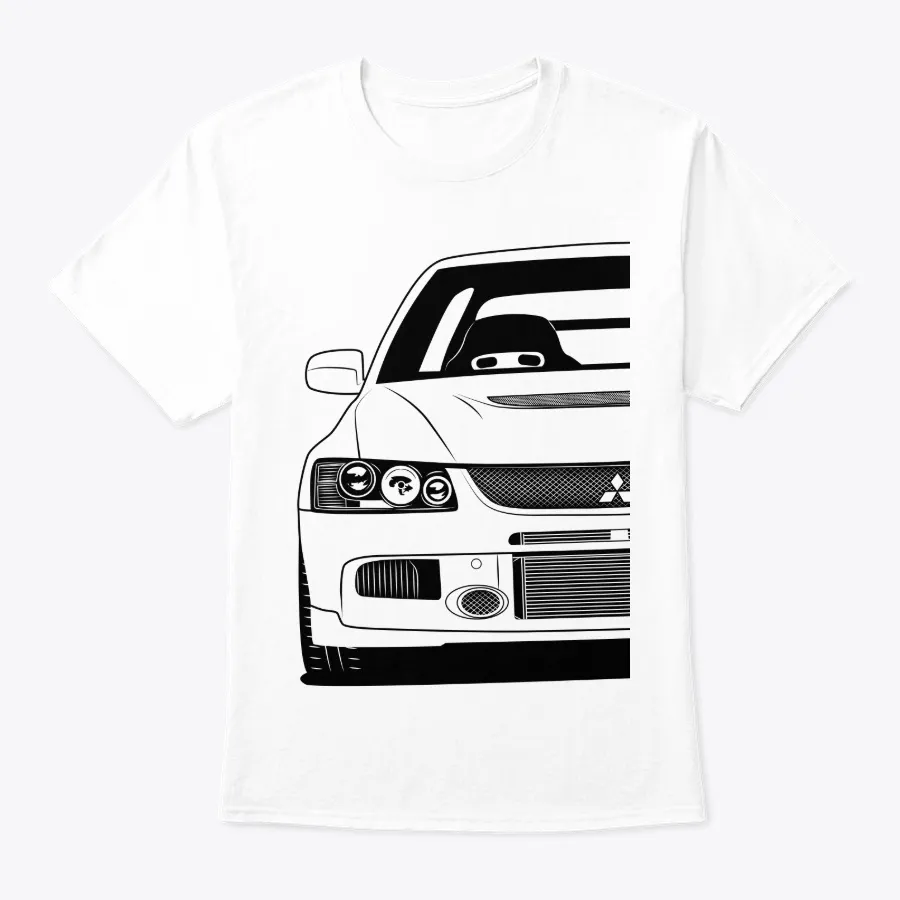Lancer Evo 9 Front Best Shirt Design