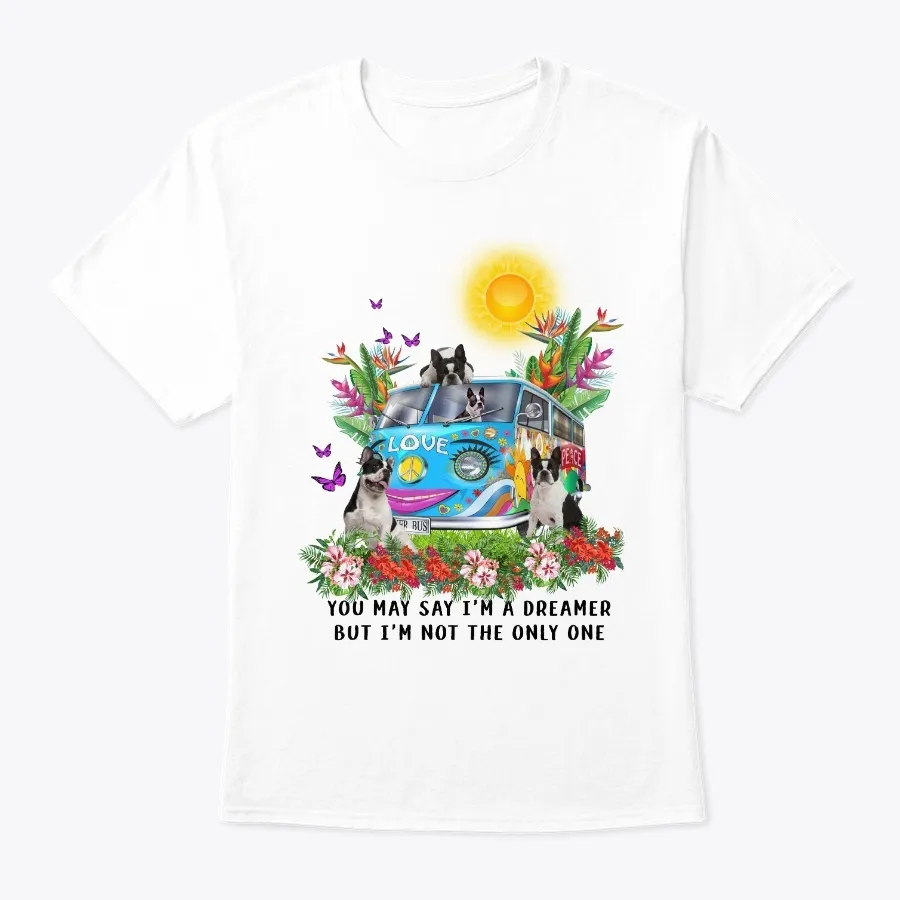 Im A Dreamer Summer Boston Terrier - Names t-shirt