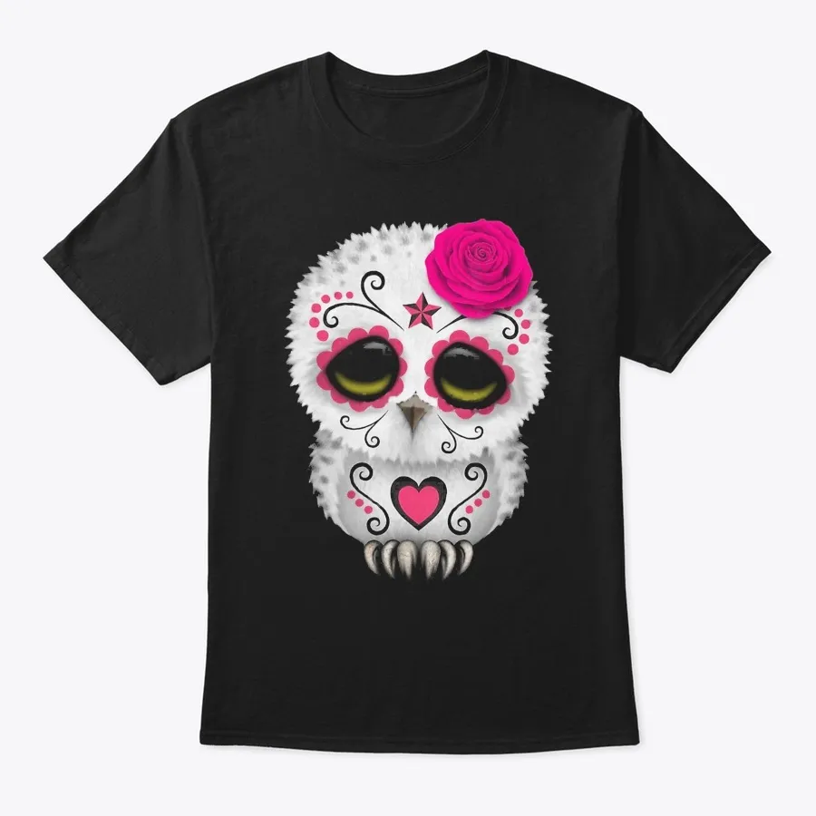 Owl Sugar Skull Trick Or Treat Pumpkin H