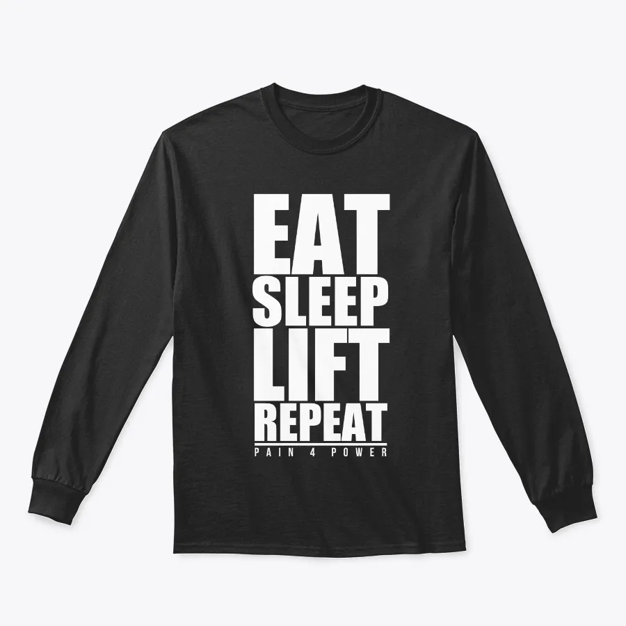 Eat Sleep Lift Repeat Mens Wear