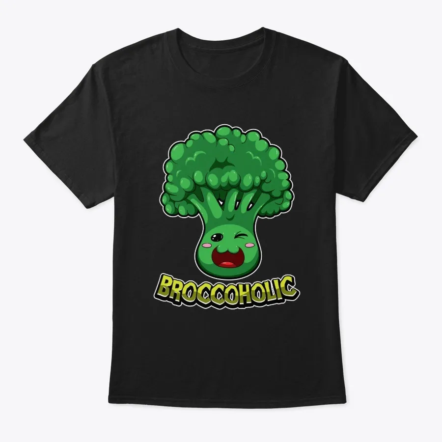 Broccoholic - Broccoli Plant - Names t-shirt